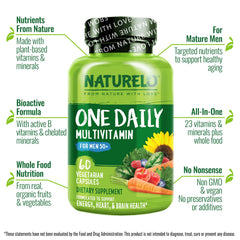 NATURELO mezcla de frutas y verduras orgánicas usadas en la fórmula