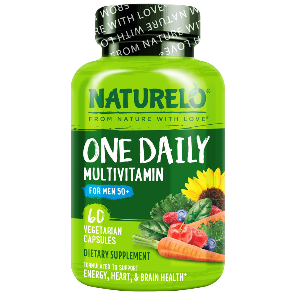 NATURELO envase frontal del multivitamínico para fácil identificación