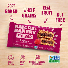 Nature's Bakery barras en envase individual twin-pack listo para merienda y control de porciones