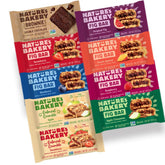 Nature's Bakery frente del empaque mostrando variedad y conveniencia