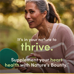 Nature's Bounty frasco abierto con softgels para visualización del producto