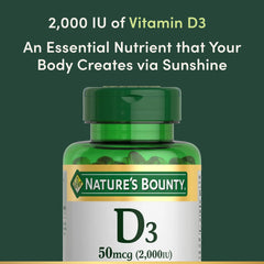 Nature's Bounty vista lateral del envase indicando ingredientes y sin gluten