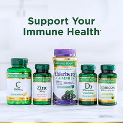 Nature's Bounty etiqueta detallada con ingredientes para transparencia y confianza