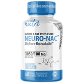Nature's Fusions envase frontal de Neuro NACET mostrando la marca y benefits