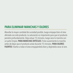 Nature's Miracle aplicándose sobre alfombra para eliminar orina eficientemente