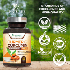 Nature's Nutrition etiqueta con ingredientes y certificaciones visibles