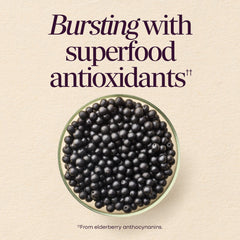 Nature's Way etiqueta con ingredientes clave vitamina C y zinc