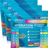 NatureWorks paquete HydroMATE frontal mostrando diseño y cantidad