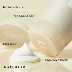 Naturium tamaño 8 oz junto a objetos cotidianos para escala práctica