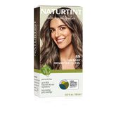 Naturtint envase frontal 6N castaño claro mostrando etiqueta y beneficio color duradero