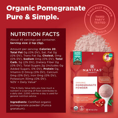 Navitas Organics cuchara medidora con polvo, porciones fáciles y consistentes