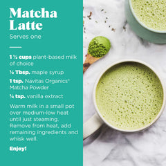 Navitas Organics batido verde listo para beber y aporte energético