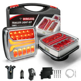 NeaLia luces traseras frontal mostrando LED brillantes y señal clara