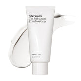 Nécessaire envase frontal de The Body Lotion Fragrance-Free con diseño limpio