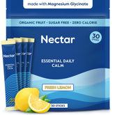Nectar muestra frente del empaque con beneficios claros