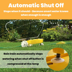 Nelson Rain Train rampa de apagado automático para ahorro de agua