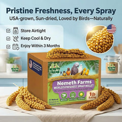 Nemeth Farms primer plano de espiga destacando textura y frescura