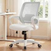 NEO CHAIR vista frontal en ivory mostrando diseño ergonómico y apariencia profesional