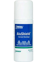 Neogen Ideal AluShield envase frontal mostrando etiqueta y tamaño práctico