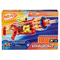 Hasbro Nerf FlareFusion detalle de la piel FlareFusion con acabado visual atractivo