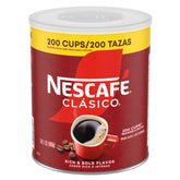 NESCAFÉ frasco frontal mostrando el envase y fácil identificación
