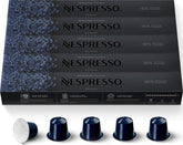 Nespresso Palermo Kazaar vista frontal de la caja con diseño y marca, muestra intensidad