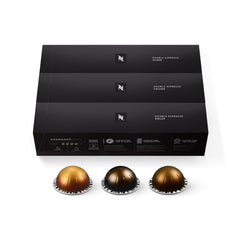 Nespresso Vertuo cápsulas detalle de superficie que preserva frescura