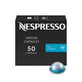 Nespresso Vertuo Ice Leggero paquete frontal mostrando cantidad y diseño, refresco inmediato