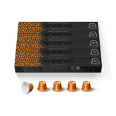 Nespresso Vienna Linizio frente de caja mostrando cápsulas y ventaja conveniencia