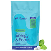 Neuro chicle frente del envase spearmint para energía rápida