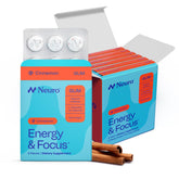 Neuro cinnamon front packaging showing 54-count and energizing benefits