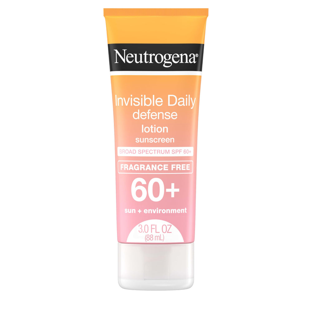 Neutrogena frente del envase mostrando tamaño y protección SPF 60+