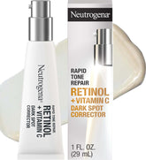 Neutrogena frente del empaque mostrando producto y beneficio unificar tono