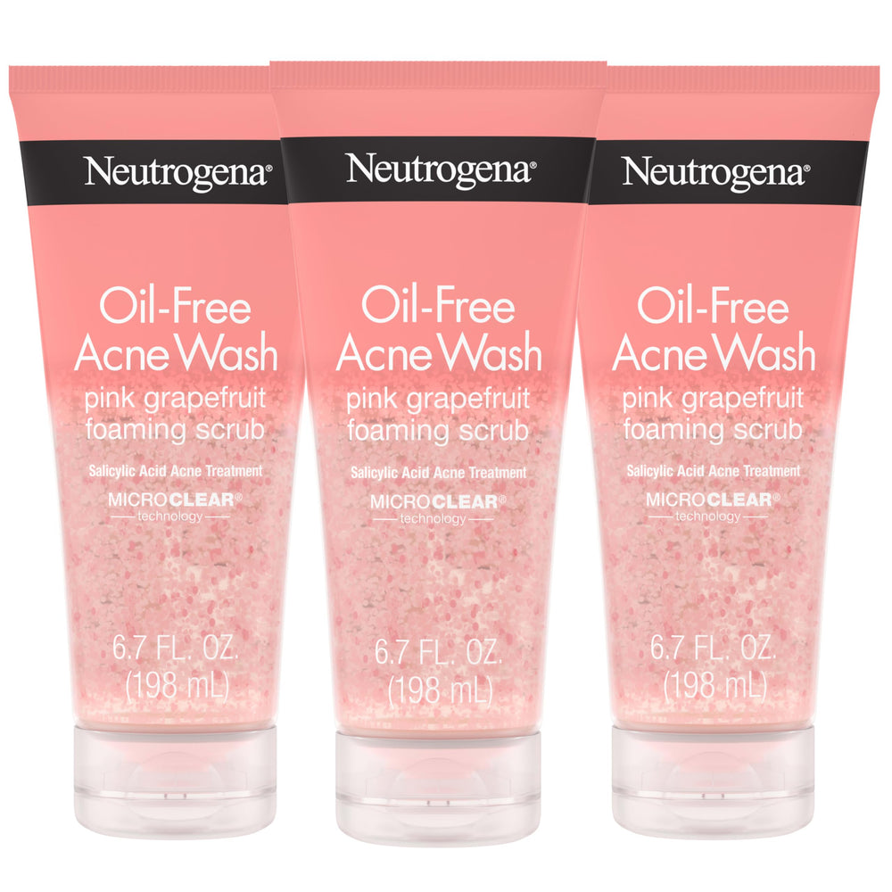 Neutrogena tubo frontal mostrando etiqueta y beneficio limpieza profunda