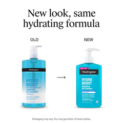 Neutrogena textura en gel translúcido demostrando limpieza suave