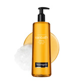 Neutrogena Rainbath frente del empaque mostrando botella grande y ventaja de durabilidad