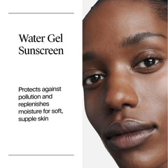 Neutrogena textura en gel en la piel con acabado no graso