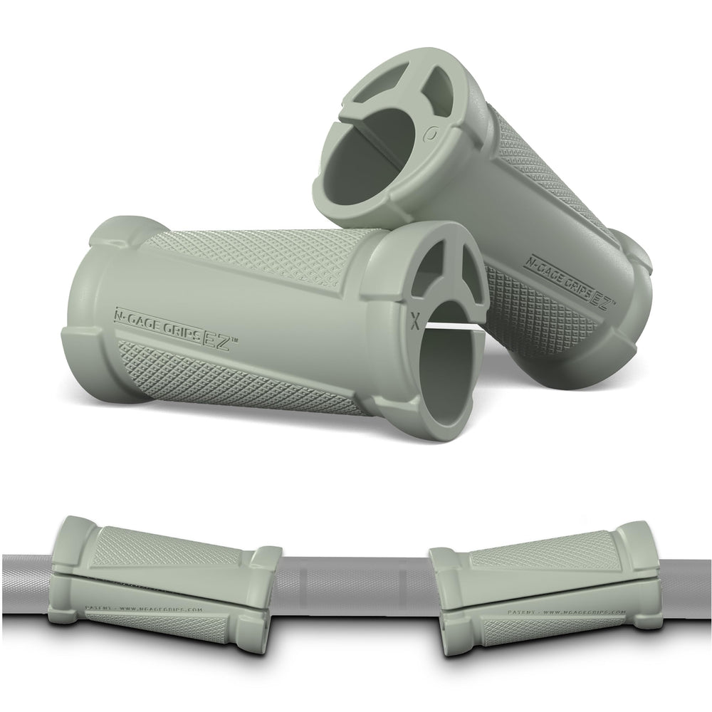 New Growth N-Gage Grips EZ vista frontal mostrando diseño ergonómico y agarre
