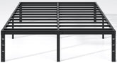 NEW JETO vista frontal de la cama metálica, estabilidad y diseño