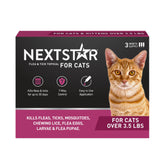 NextStar envase frontal mostrando presentación y beneficio antipulgas