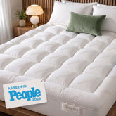 Niagara Sleep Solution vista frontal del topper Full mostrando ajuste y acabado