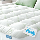 Niagara Sleep Solution vista frontal del topper en empaque comprimido, facilita transporte