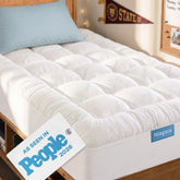 Niagara Sleep Solution imagen frontal del topper en empaque mostrando tamaño Twin XL