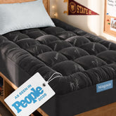 Niagara Sleep Solution vista frontal del topper Twin XL para más confort
