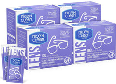Nice 'N CLEAN frente del paquete mostrando la marca y beneficios