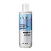 NIOXIN envase frontal mostrando la marca y diseño, transmite confianza
