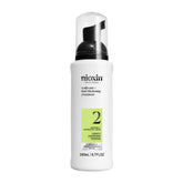 NIOXIN frasco frontal mostrando diseño profesional y confianza