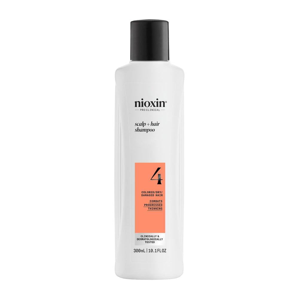 Nioxin envase frontal mostrando producto profesional y confianza