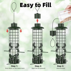 Niser top fill lid open for easy refilling and fast maintenance