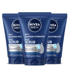 NIVEA MEN frente del tubo mostrando el diseño y la marca, aspecto profesional